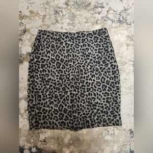 Cabi ponte knit "Jungle" pencil skirt size 6